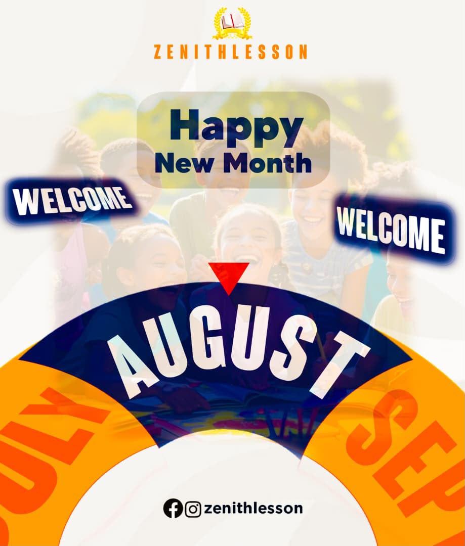 Happy New Month. August 2026 - Stepping Into Your Next