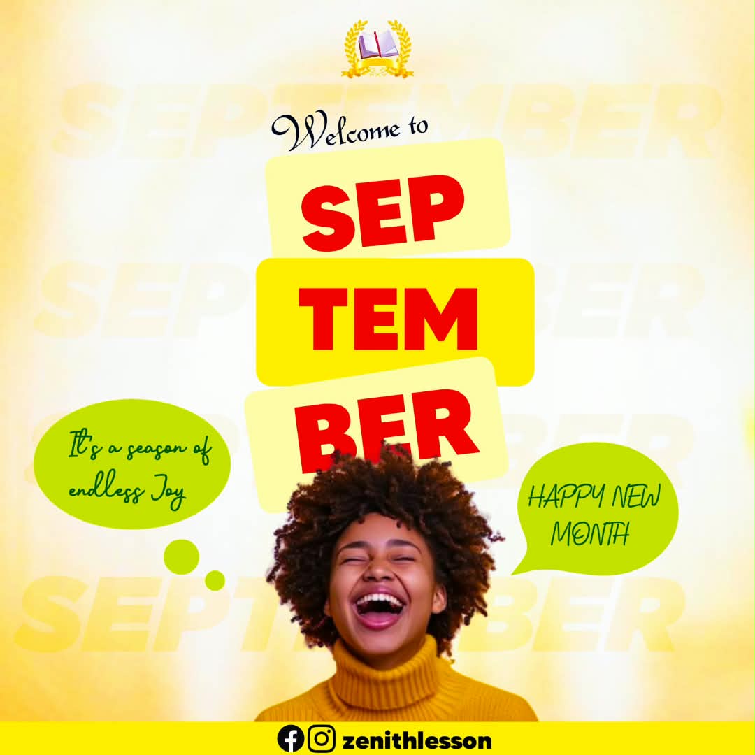 Welcome To September