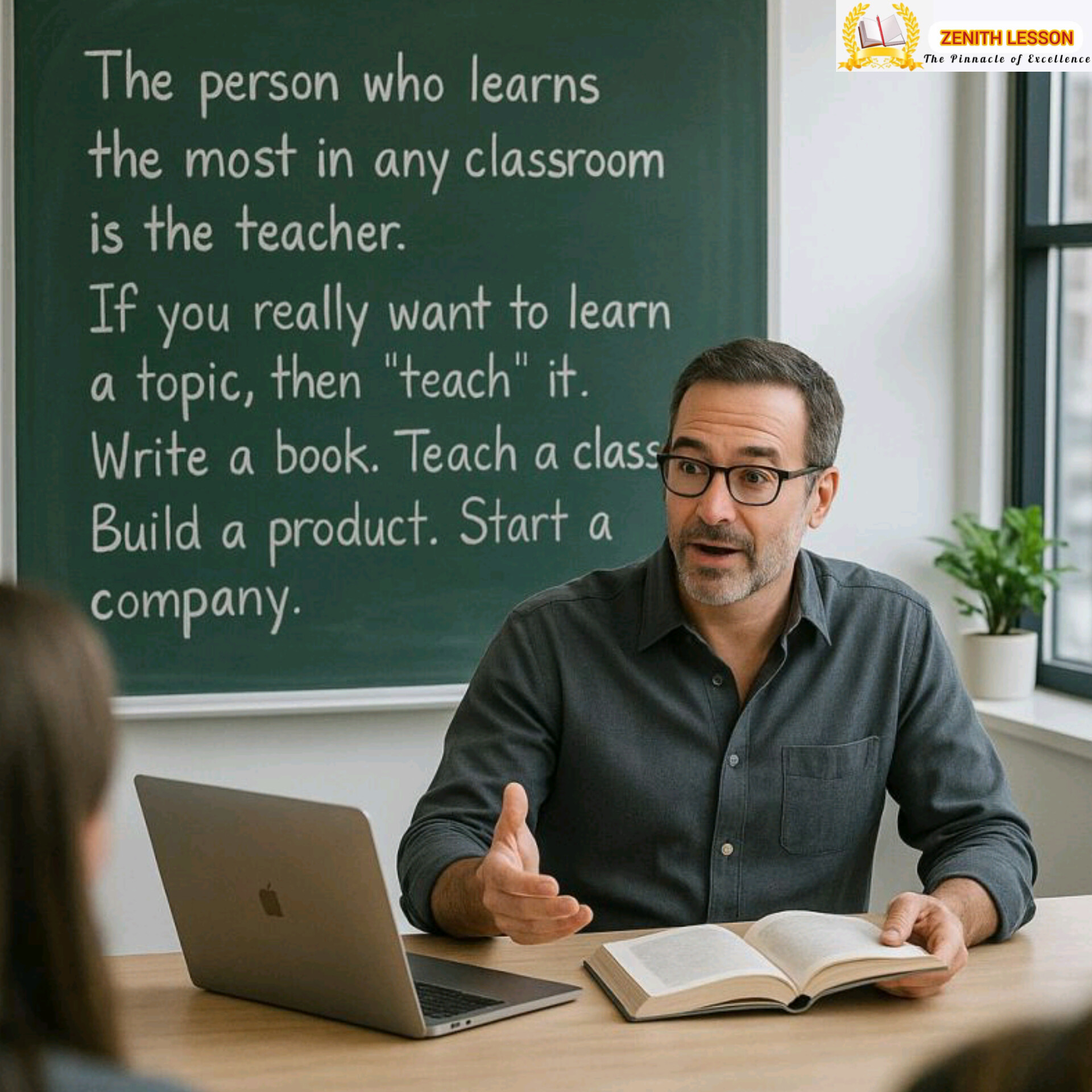 A Real Teacher Does More Than Teach
